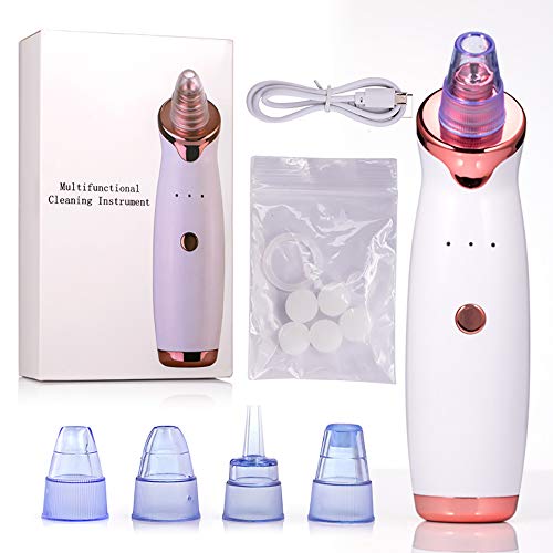 Outil Suppression Des Points Noirs Aspirateur de Pores Tête Noire Traitement l'acné Remover Outils Nettoyage La Peau Cover