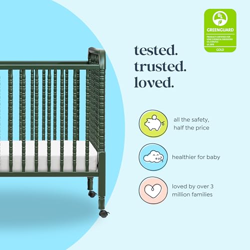 image for Davinci Jenny Lind 3-in-1 Baby Crib Convertible to Toddler Bed, Daybed