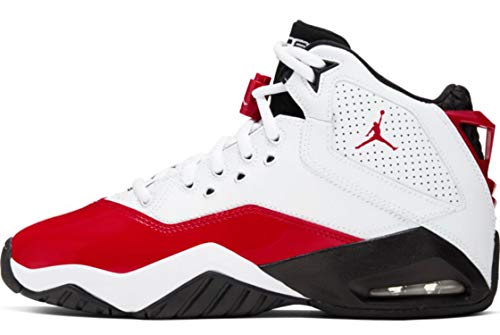 Jordan B'loyal (gs) Big Kids Basketball Shoes Ck1425-106 Size 4.5 White/Gym Red-Black4