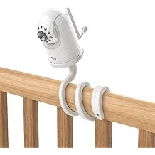 Flexible Mount for Infant Optics DXR-8 and DXR-8 Pro Baby Monitor,720p, White