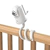 Aobelieve Flexible Mount for Infant Optics DXR-8 and DXR-8 Pro Baby Monitor, White