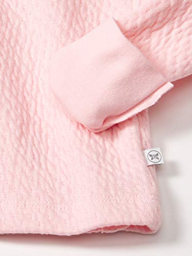 HonestBaby Baby Side-Snap Matelasse Mini Quilted Cozy 100% Organic Cotton Top3