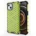 LINER Cover per iPhone 13 6.1, Silicone Morbido Ultra Sottile Custodia, Ibrido TPU Cover Cuscino d'Aria Tecnologia Paraurti in Gel Custodia a Protezione Completa - Verde