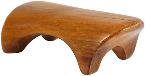 Gua Sha Massager, Traditional Thai Massage Wooden Stick Tool 5 Styles Vietnam Fragrant Wood Body Foot Thai Body Massager(5)