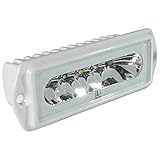 Lumitec Capri2 LED Flood Light, Flush Mount, Dual Color, Powder Coat Housing