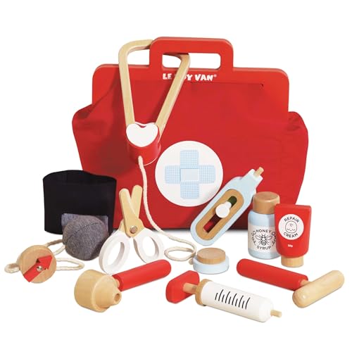 Le Toy Van – Pädagogisches Rollenspiel Honeybake Arzt-Spielset aus Holz...