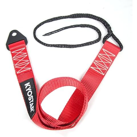 64in Snow Plow Lift Strap for ATV UTV Winch Heavy Duty, 4400lbs Tensile Strength Model Replace 106100 Cover