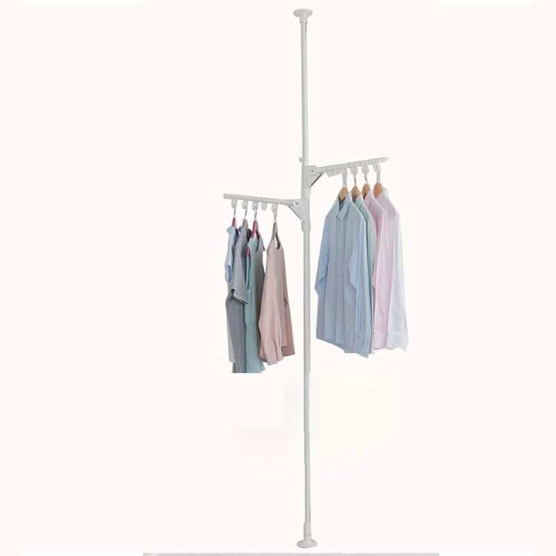 floor to ceiling towel rack