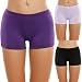 Ekouaer Plus Size Boy Shorts Underwear Womens Seam Free Brief (Purple Assorted, XL)