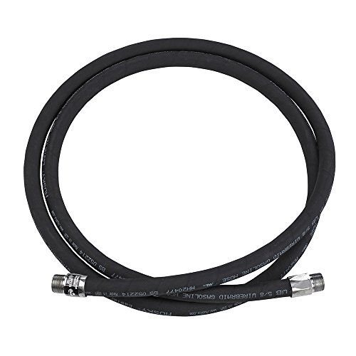 Husky Wirebraid Gasoline Hose, Made in USA, 5/8