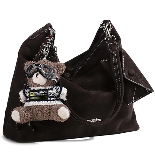 Bolso Hobo Vintage Para Mujer Gran Capacidad miniatura 1