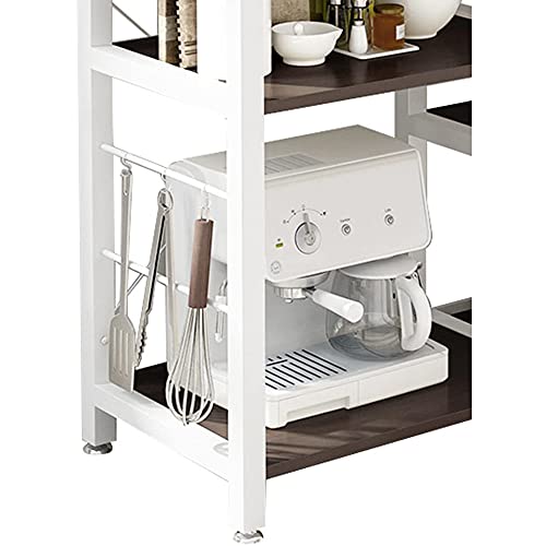 Soges 3-Tier Kitchen Baker's Rack Utility Microwave Oven Stand Storage Cart Workstation Shelf, W5S-B #TOP6