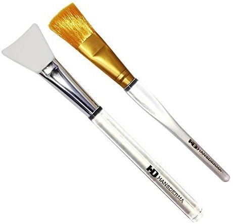 Hansderma SkinSoft Facial Mask Brush (Silicon+Golden)