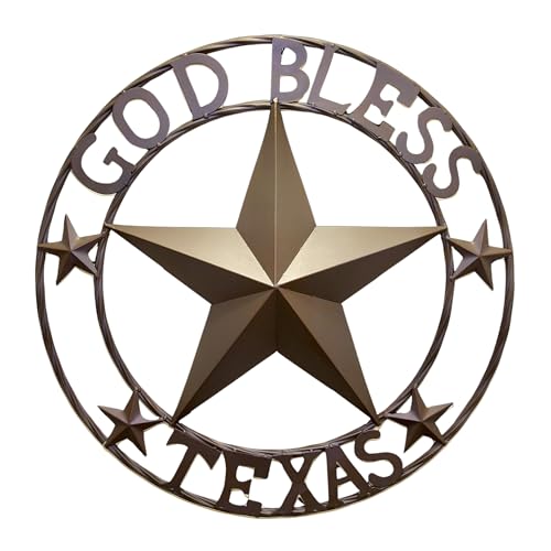 Bestgiftevermetalstaroutdoor24circlewithgodblesstexassignrustictexasdecorwalldecorationperfecttexaswallartgiftforcountryhomeenthusiasts Urban Country Home Decor Bestgiftever metal star outdoor 24 circle with god bless texas sign rustic texas decor wall decoration perfect texas wall art gift for country home enthusiasts urban country home decor