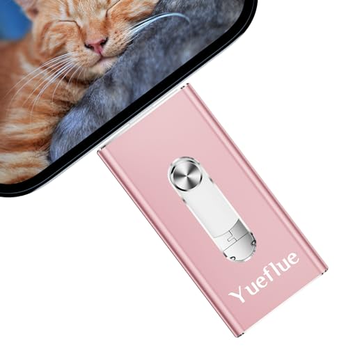 USB Stick 32GB, Yueflue 3 in 1 USB Stick für Handy Speicherstick mit i0S, Pad, Mac, Android, Typ-C, PC, speicherstick für Handy, Kopieren von Fotos und Videos ohne App herunterzuladen(Rosa) USB Stick 32GB, Yueflue 3 in 1 USB Stick für Handy Speicherstick mit i0S, Pad, Mac, Android, Typ-C, PC, speicherstick für Handy, Kopieren von Fotos und Videos ohne App herunterzuladen(Rosa)