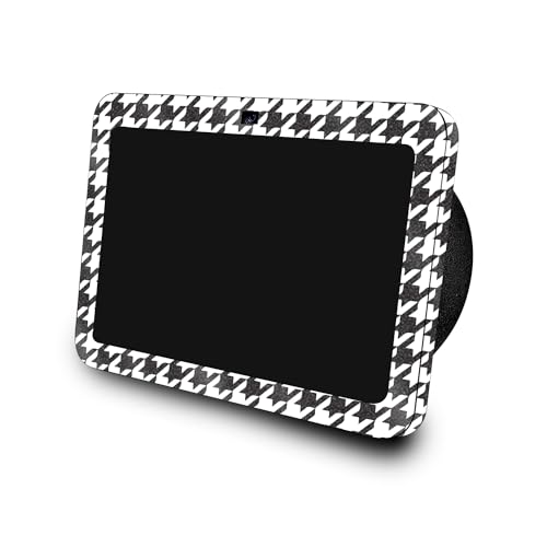 Image of Glossy Glitter Skin Compatible with Amazon Echo Show 8 (3rd Gen, 2023) - Houndstooth - Premium 3M Vinyl Protective Wrap Decal Cover - Easy to Apply | Crafted in The USA by MightySkins