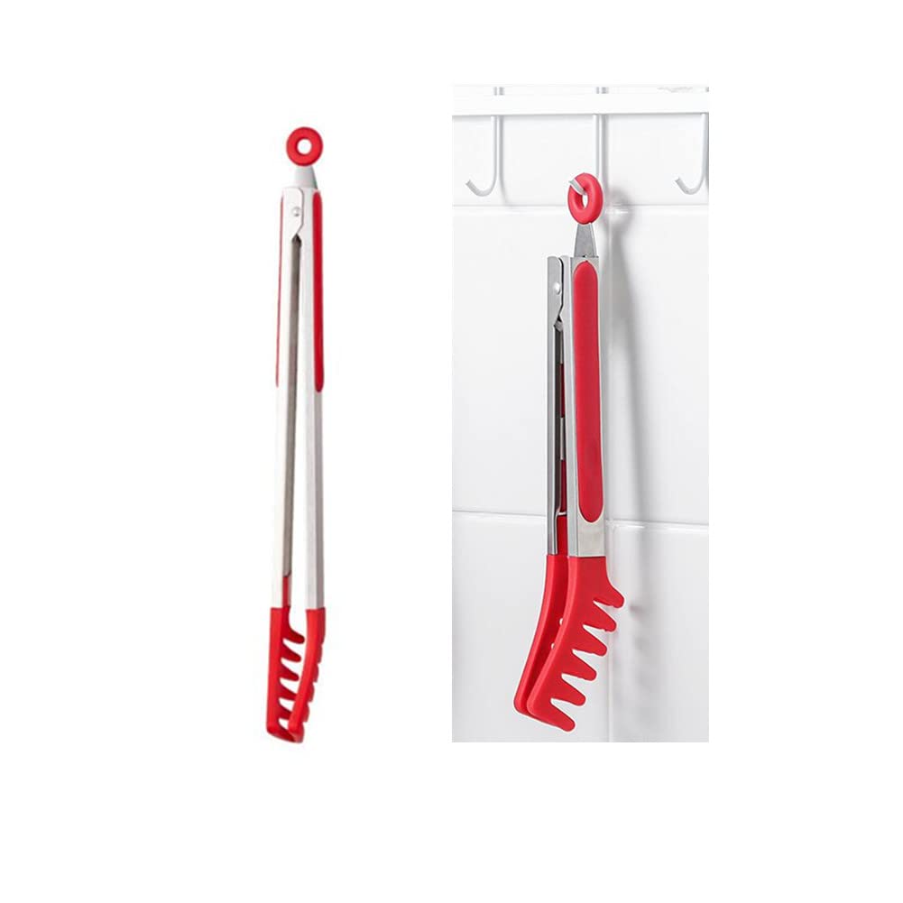 Pinze Per Spaghetti In Acciaio Inox - 22cm Per Servire Pasta, Insalate E Buffet, Facili Da Usare - Foto 9