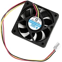 Ventilador 60X60 12V R04S - Ventilador para PC (3 pines, 12 V, 60 x 60 x 15 mm, sin escobillas, para refrigeración