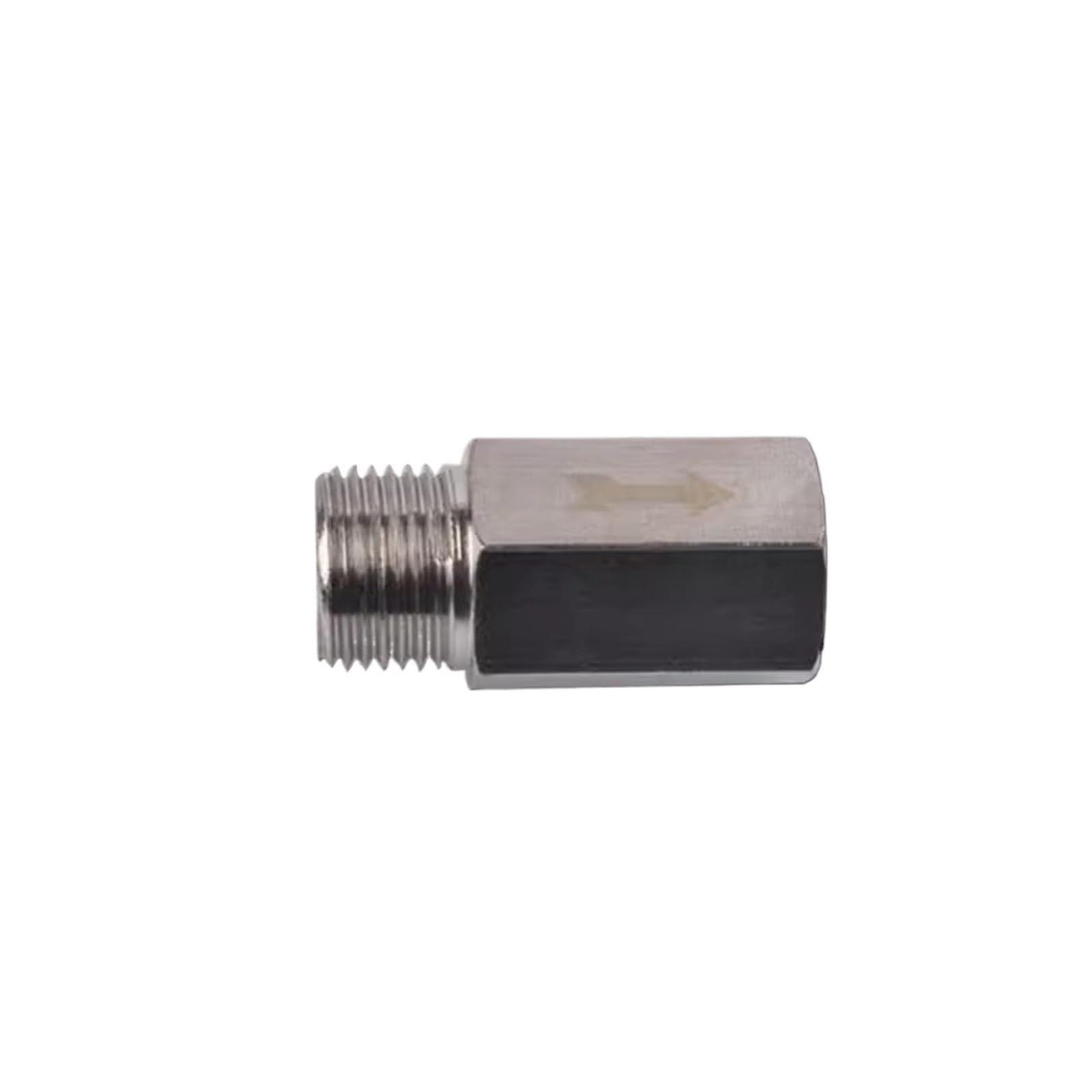 Nickel Plated 1/8" 1/4" 3/8" 1/2" 1 Way Valve Air Brass Pneumatic Check Valve(Male to Female 1l2)