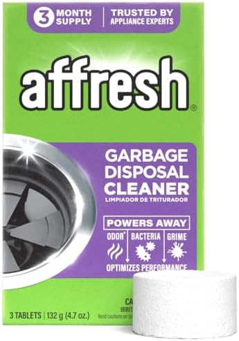 Affresh Garbage Disposal Cleaner, Helps Power Away Odor Causing B...