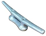 Smart Marine Hot Dipped Galvanized Iron Dock Cleat Choose Size and Quantity (6", 01-Pack)