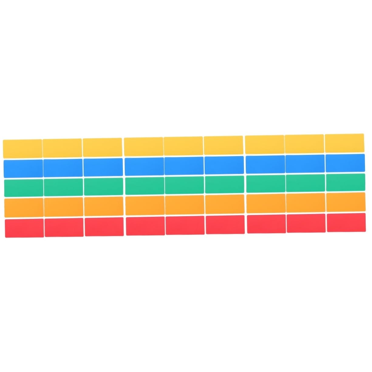HOMSFOU 3 Sätze Magnetes Wischetikett Löschbar Magnetische Karte Schild Stichworte Klassenzimmer Schule Namensaufkleber Magnetetiketten Trockener Löschstift Magnet Aus Gummi 15 Stücke * 3