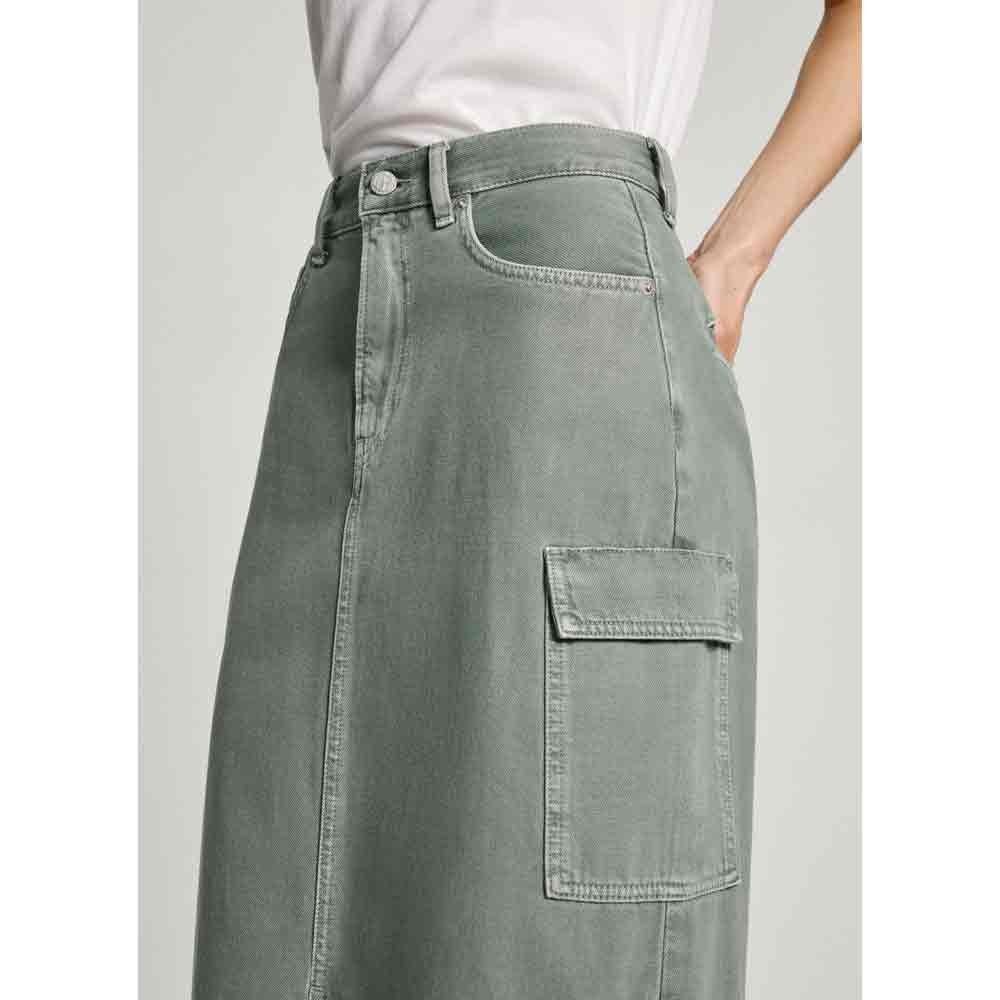 Pepe Jeans Maxi Skirt Hw CLR Jupe Femme