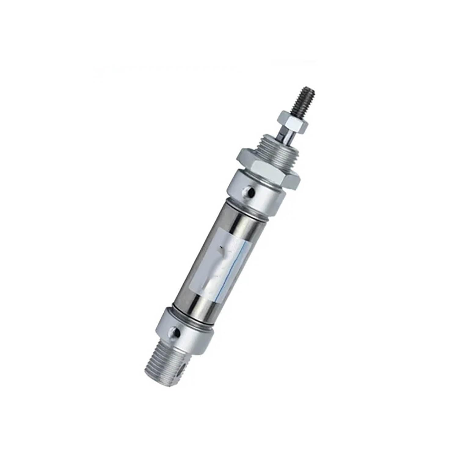 Cilindro neumático CD85N10 de doble efecto con cuerpo inoxidable para alta resistencia mecánica