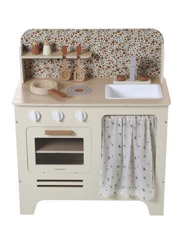 VERTBAUDET Cuisine en Bois FSC® avec Accessoires écru TU