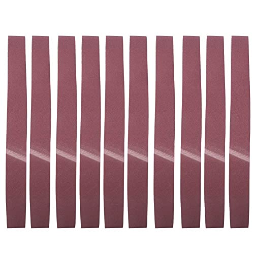 Courroies abrasives GXK51-B grain 60 pour ponçage du bois et meubles x10