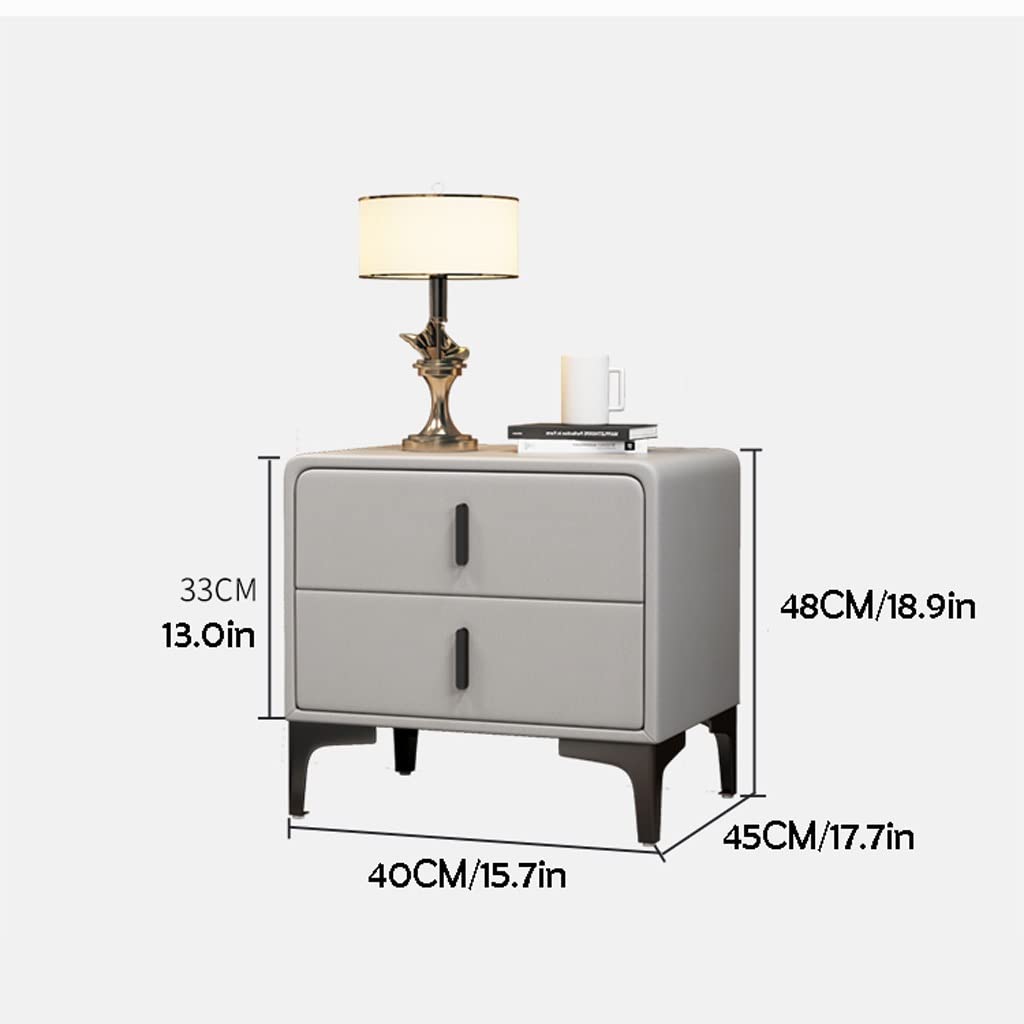 ZJHFFFG Nightstand Storage Unit Bedside Table Simple Modern Small Bedside Cabinet Wood Storage Cabinet Living Room Study Storage Cabinet Bedside Table