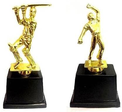 Nanni - Trophy for Cricket Lover Best Batsman and Bowler Award Trophy Gift Home and Office Decoration-picture-24