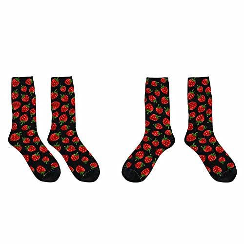 Image of Pehede Socks Mens Fun Dress Socks for Women Funny Novelty Crazy Design Socks
