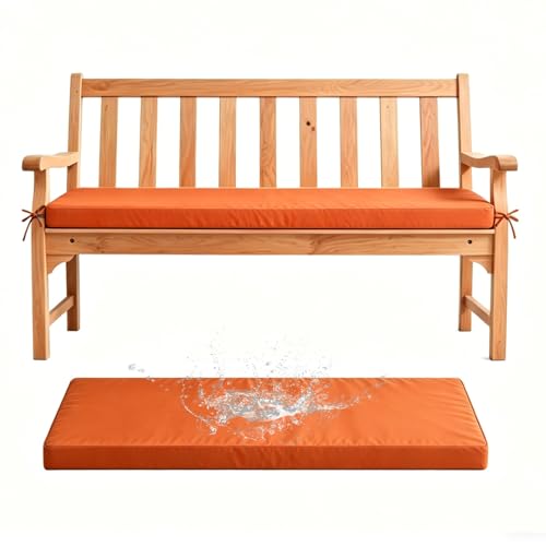 Générique 5 Cm Coussin De Banc D'Épaisseur Intérieur Extérieur Galette Déhoussable Lavable...
