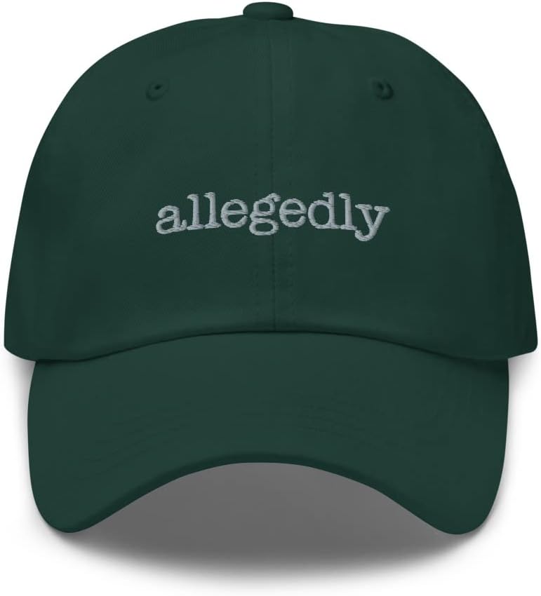 Funny Lawyer Hats, Allegedly hat, Lawyer hat, Law Student, Funny Lawyer Gift, Law School, Lawyer Attorney hat.