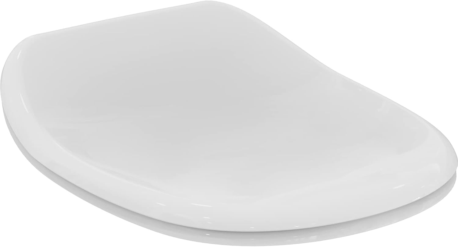 Ideal Standard Kimera K700801 Toilet Seat with Stainless Steel Lid Hinges White
