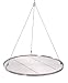 Produktbild 70 cm Grillrost Edelstahl für Schwenkgrill 3 Bein BBQ Grill Rost mit Seil 14 mm Stababstand