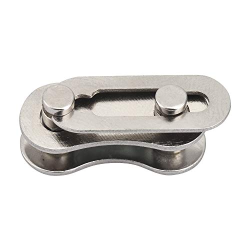 1 Speed Bicycle Chain Link, Silver - Image 3