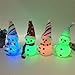 Produktbild Uonlytech schneemann nachtlichter leuchtende schneemann tischlicht weihnachten schneemann lichter für festival party (3 stücke zufällige stil)