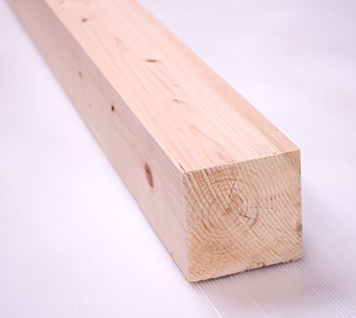 Amazon.co.jp: 川島材木店 桧12cm角材 長91cm 120x120x910mm 4寸