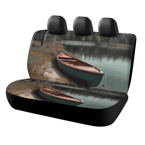 Housses de siège arrière de voiture antidérapantes et durables pour banquette
