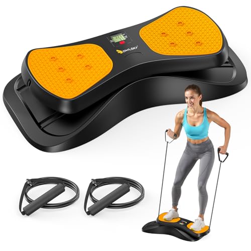 OWLSKY Balance Board with Resistance Bands
