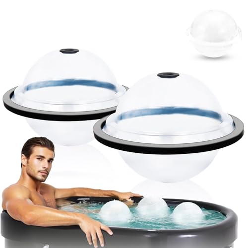 Molde esférico grande para cubos de hielo 2 unidades miniatura 1