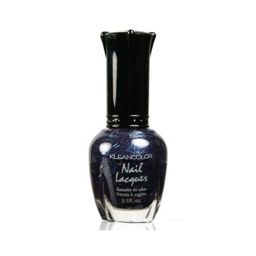 1 Kleancolor Nail Polish Lacquer #37 Blue Satin Manicure + Free Earring Gift