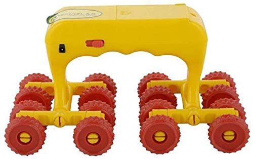 FStyler Roller Massager Accupressure Roller Massager with Vibration and Hand Messager Massager (Yellow) (B07QSVN16F) Amazon Price History, Amazon Price Tracker