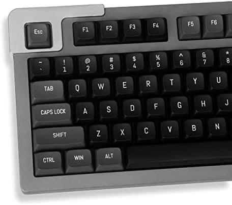 Amazon.co.jp: mintcaps グレー ブラック キーキャップ セット 150 