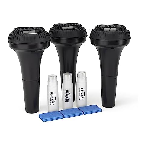 Thermacell Mosquito Repellent Perimeter System; Provides Mosquito Protection for Patios, Decks and Doorways; No Open Flame, Scent Free, Bug Spray Alternative Cover