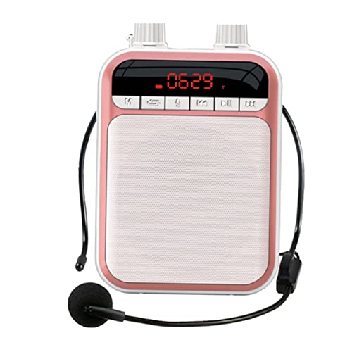 Vaguelly Amplificador De Microfone Amplificador Portátil Alto-Falantes Portáteis Sem Fio Iem Mini Al