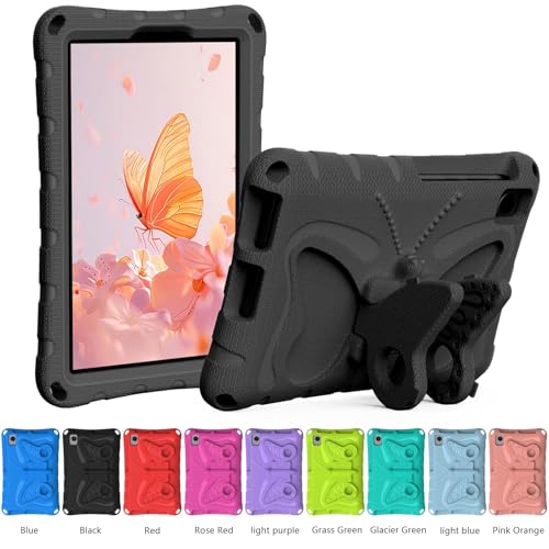 Coque Lenovo Tab M8 antichoc en mousse EVA légère avec support et bandoulière pour enfant