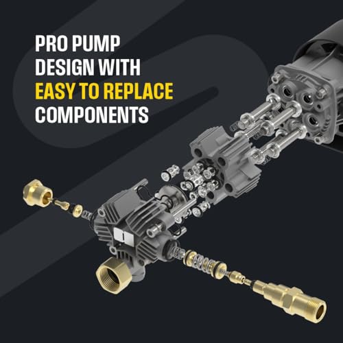 Image of Active 2.0 Electric Pressure Washer (Full Kit) - 2.0 GPM high Pressure Washer for DIY at Home car wash, Detailing and Other Cleaning transformations with 1800 Peak PSI
